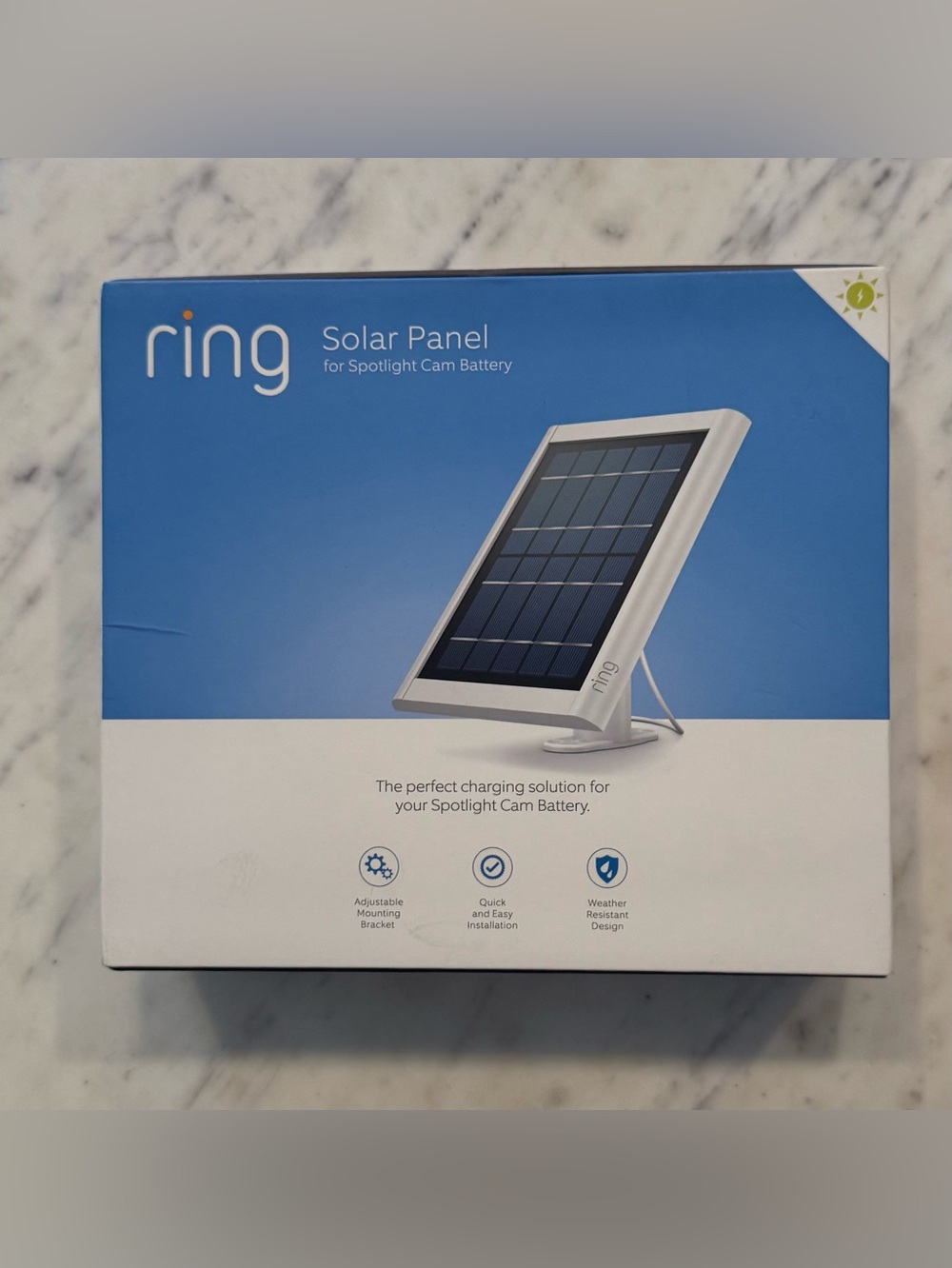 Ring Refurbished Solar Panel Battery for Spotlight Cam